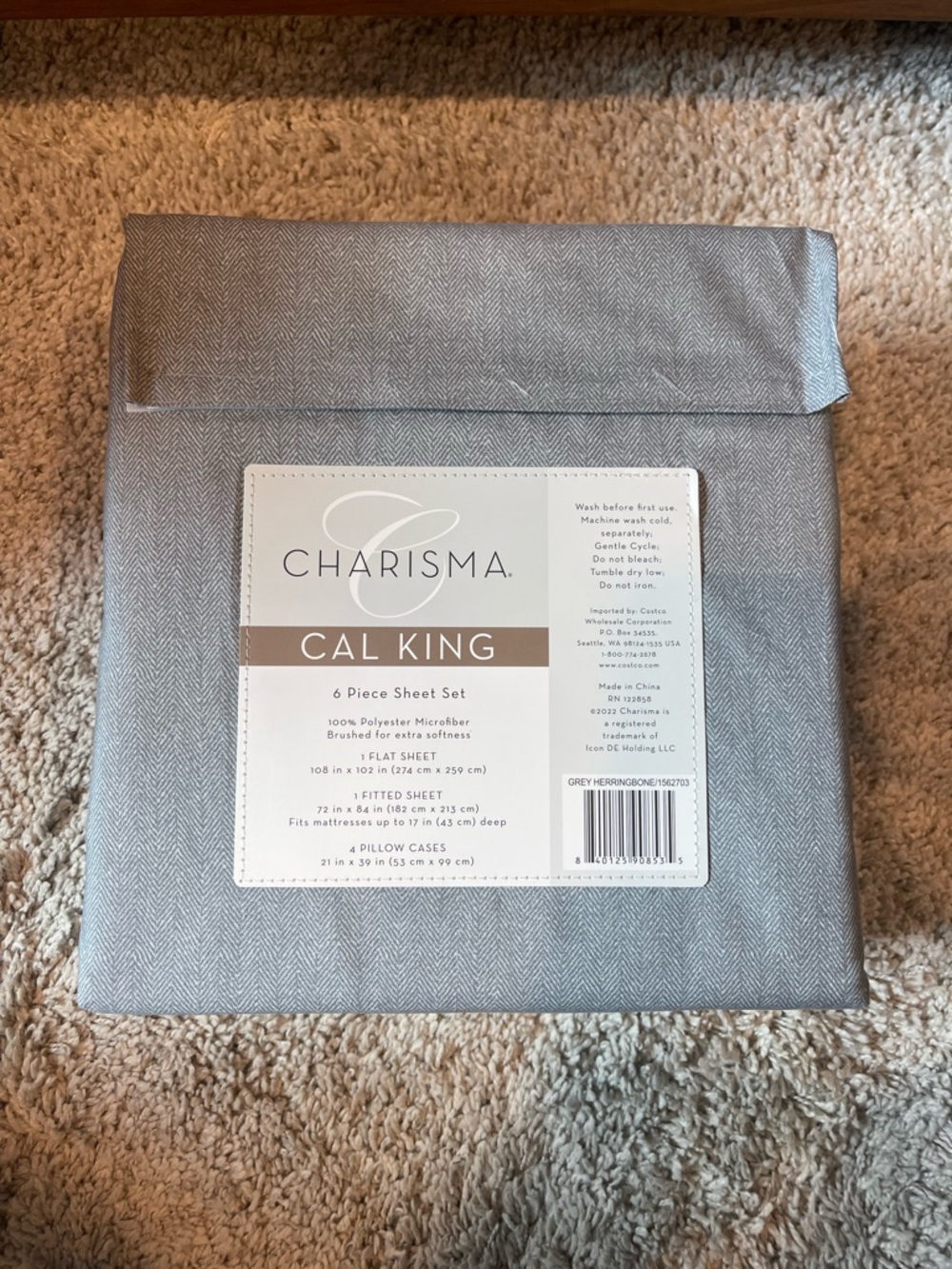 Charisma Cal King 6-Piece Sheet Set